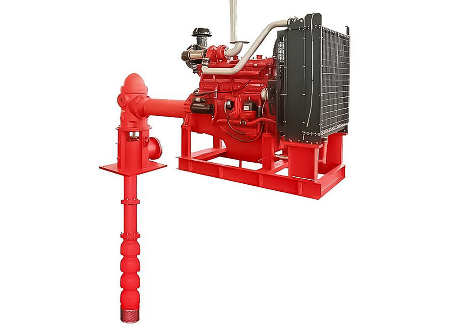 ปั๊มน้ำดับเพลิง Vertical Turbine Fire pump